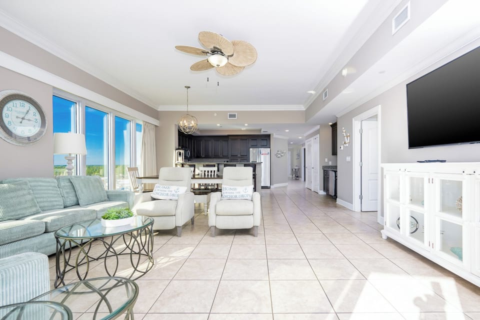 Recline in plush chairs and feel the warmth of sunlight streaming through the large windows while taking in coastal views
