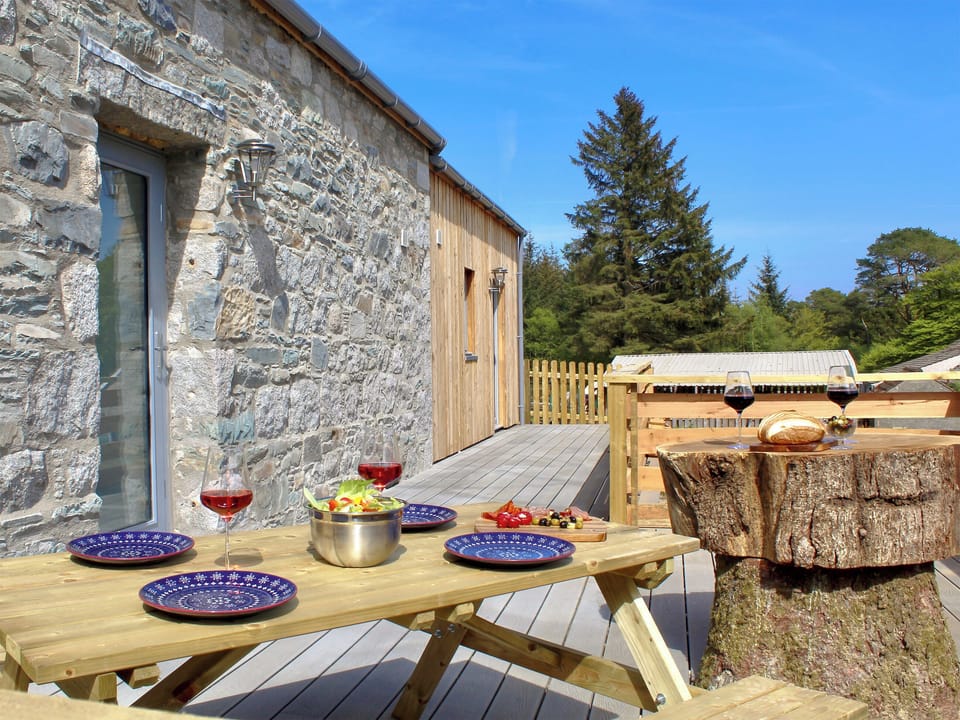 Delightful sittin gout area | Ramerish Retreat, Laurieston, near Gatehouse of Fleet