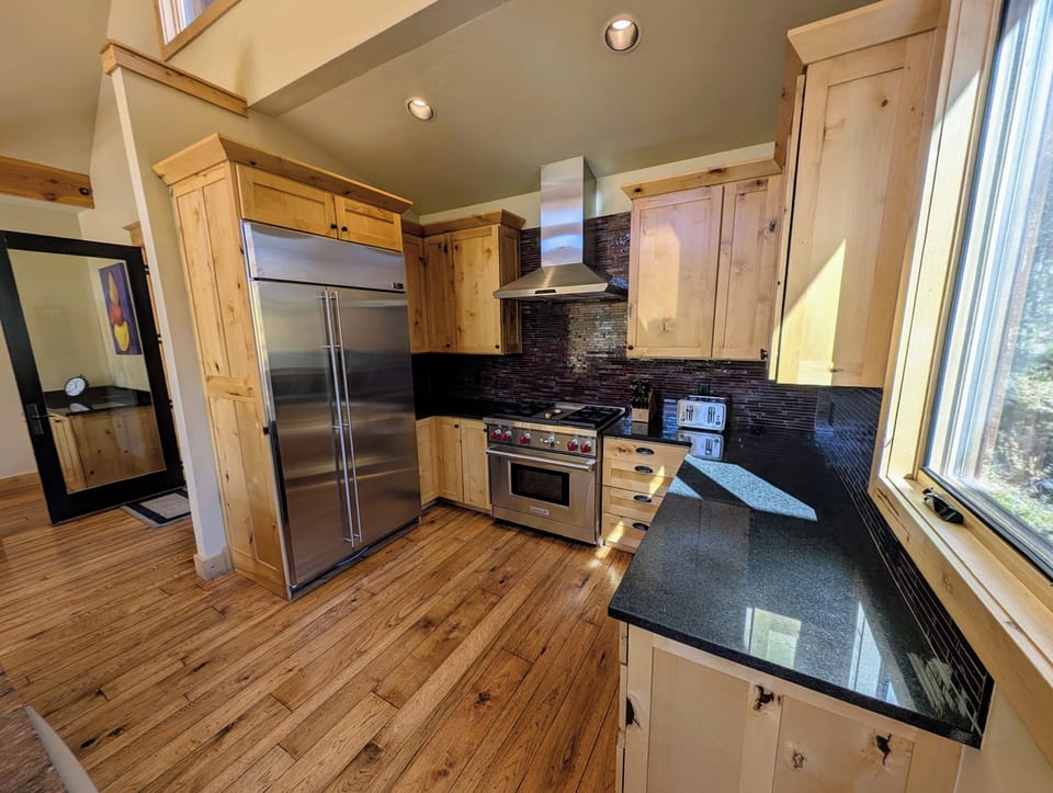 Spacious kitchen