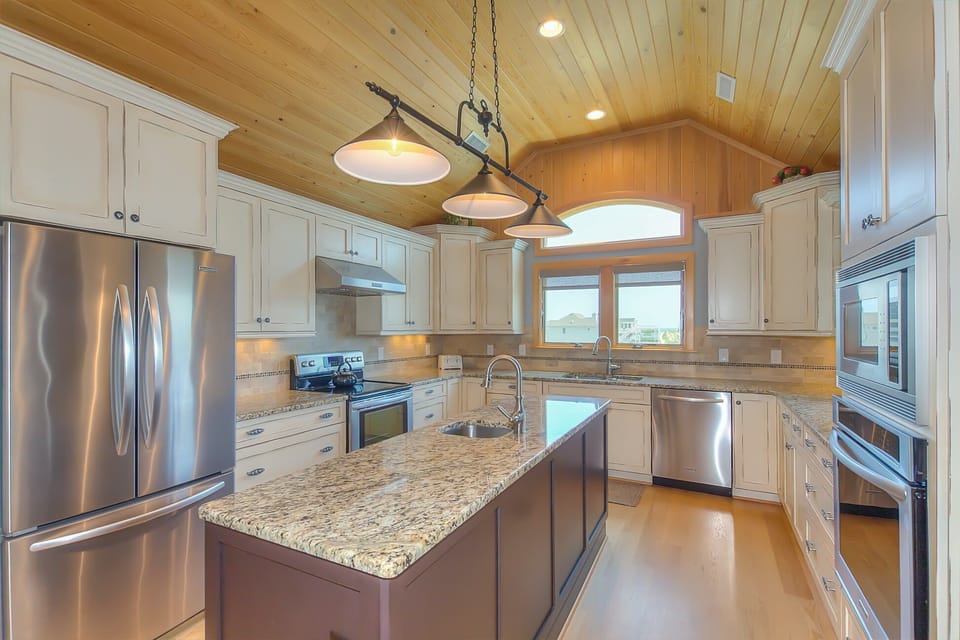 Top Floor:  Custom Kitchen