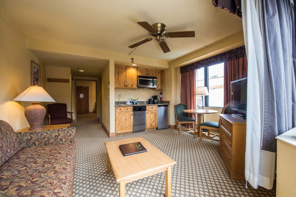 Prepare meals in the comfort of your very own kitchenette.