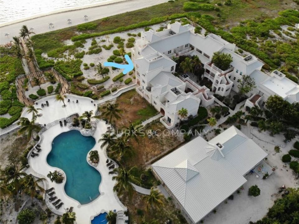 Our Unit (B2-309) from aerial view
