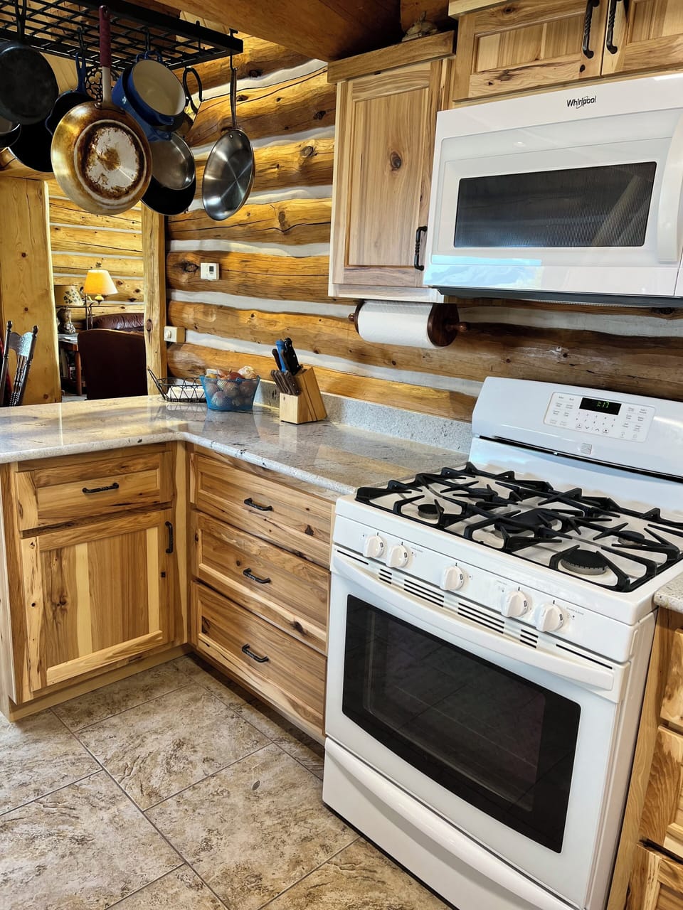 Newly remodeled kitchen makes preparing meals a pleasure