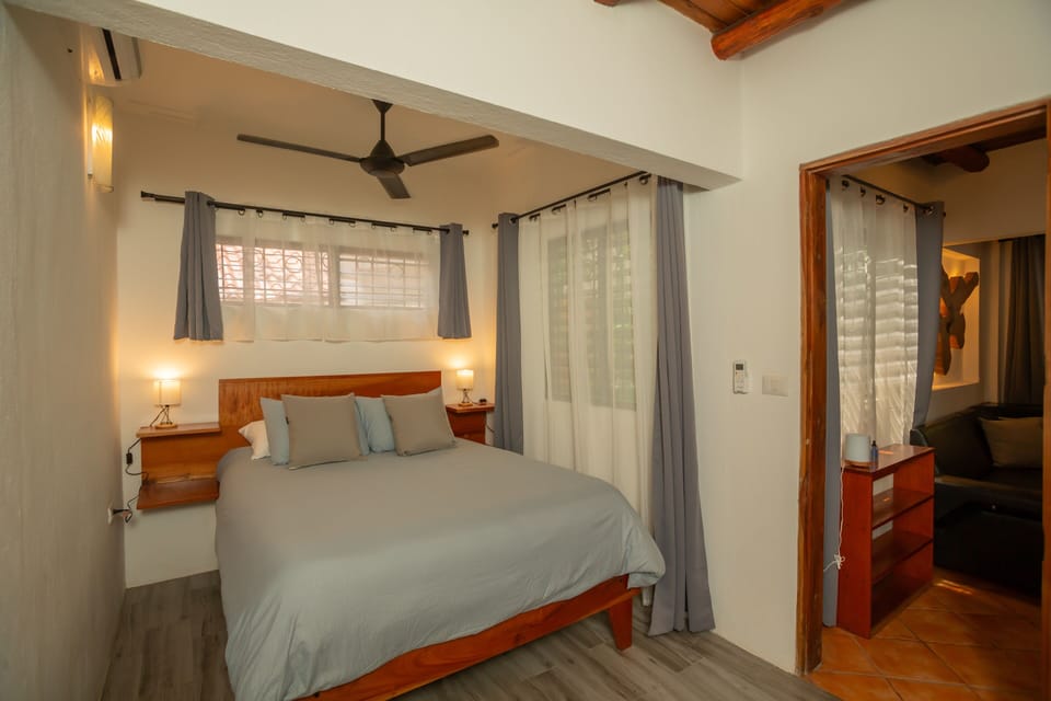 Bedroom One with Queen Bed