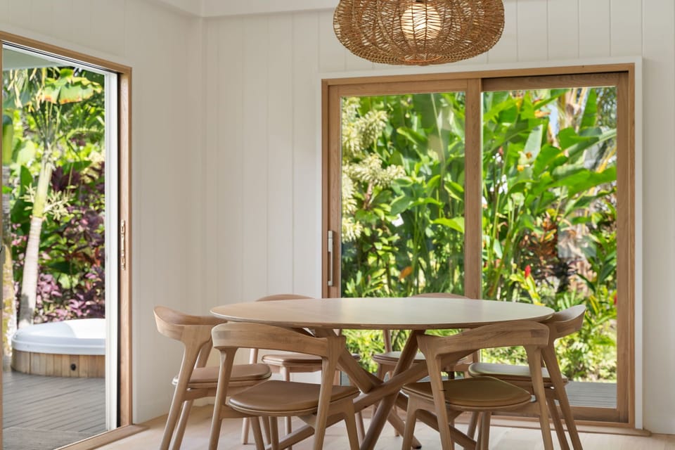 A stunning dining area
