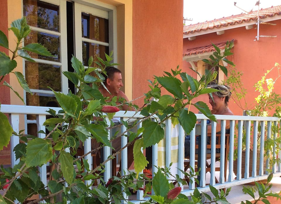 Enjoy lovely verandas with your beloved!