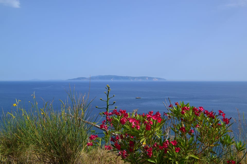 Gorgeous view from the top of the cliff. Spartia Kefalonia Greece