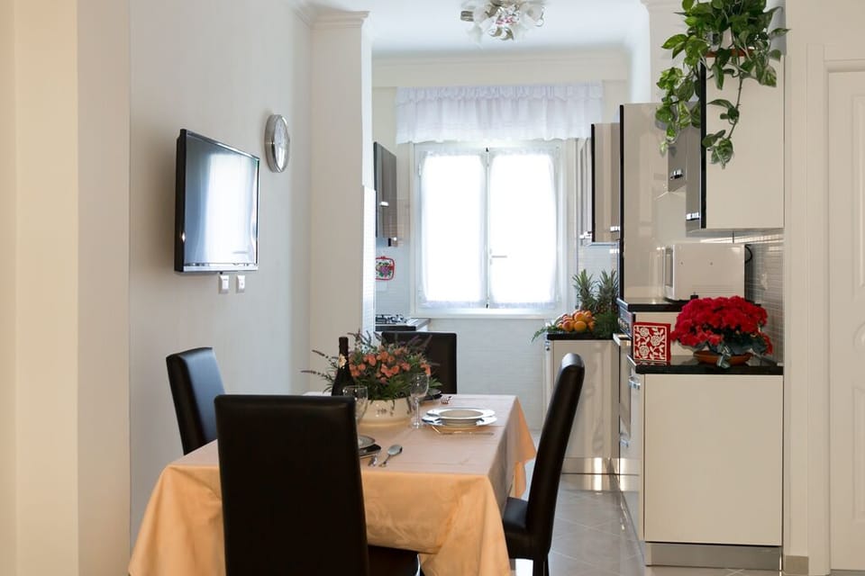 Living room with kitchen