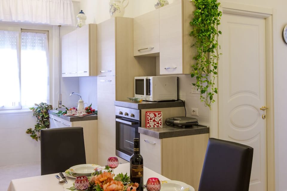 Living room with kitchen