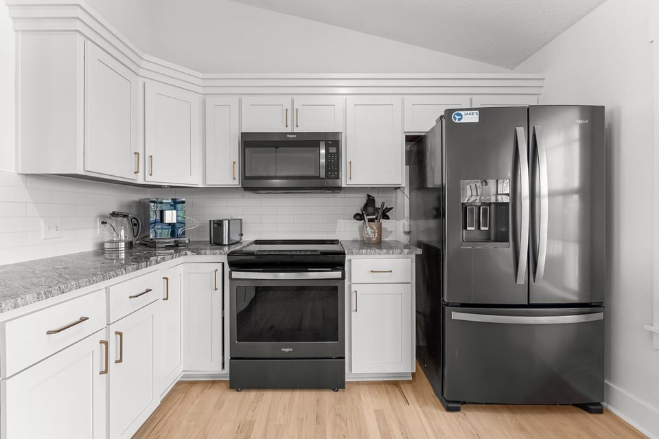 Cooking Area with Luxury Coffee Maker