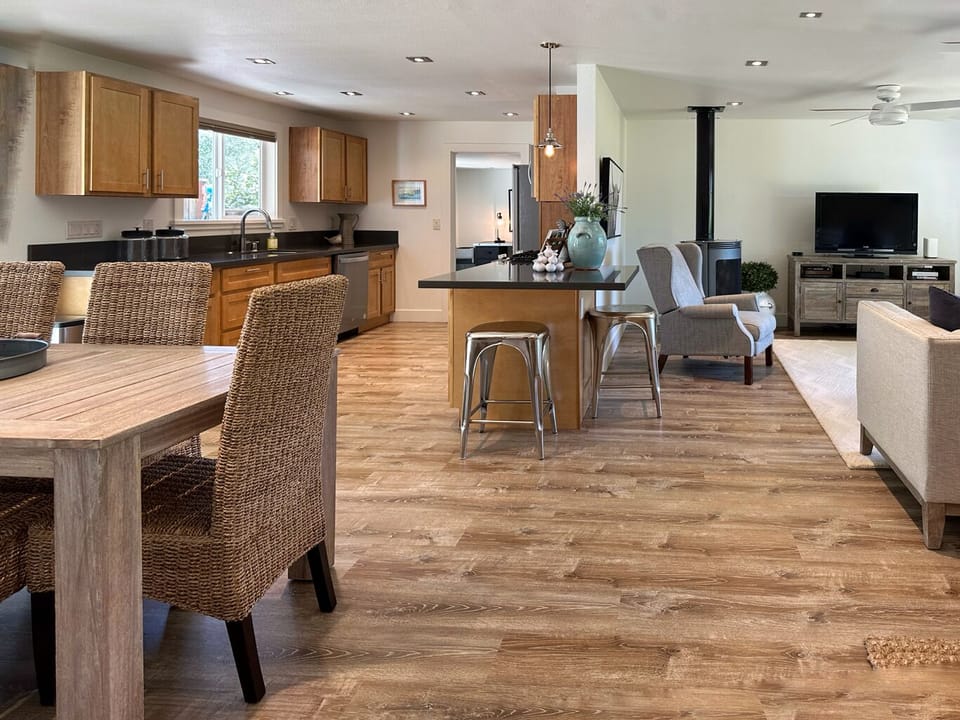 Open floor concept living