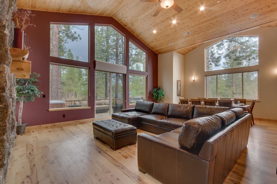 Living Area w/ Contemporary Furniture