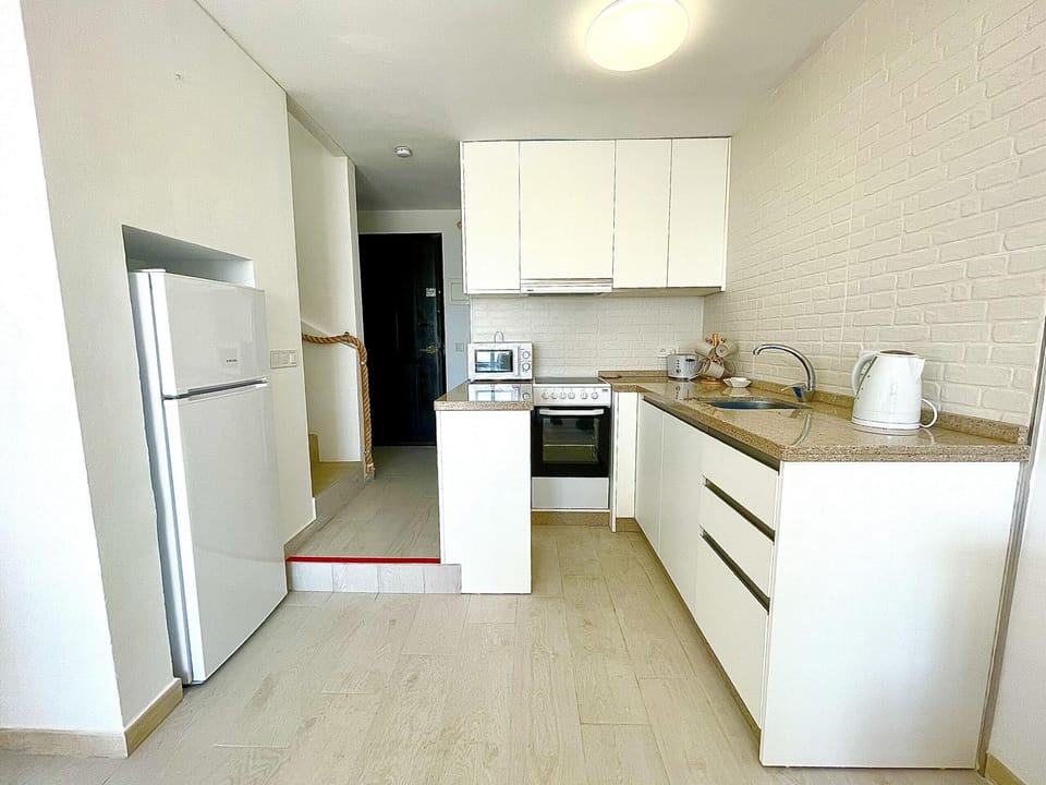 Open plan kitchen