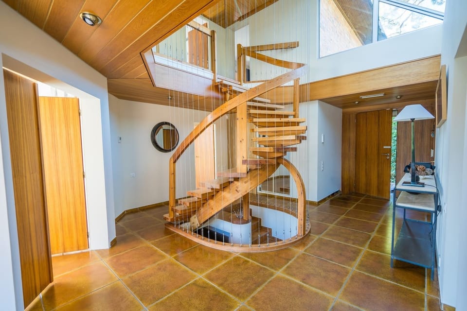 Superb spiral staircase