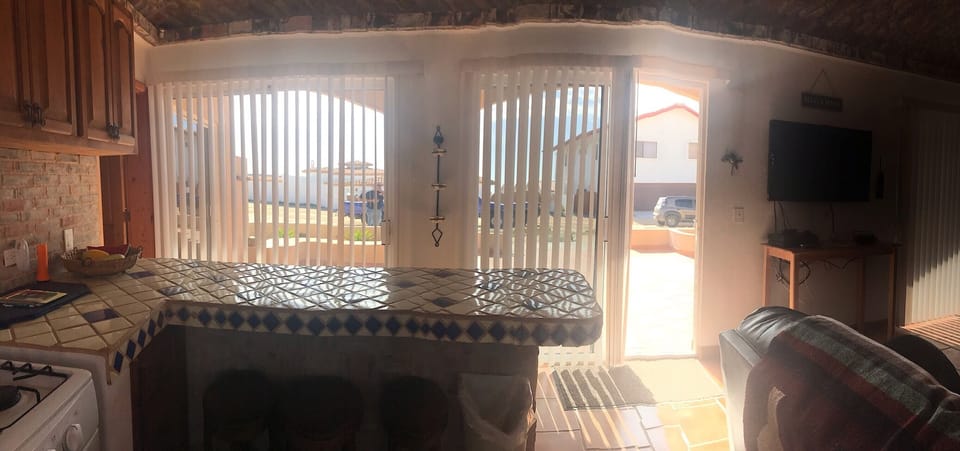 View from kitchen