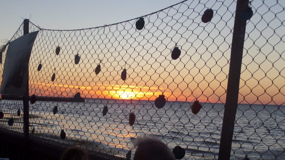 Sunset at Grandcamp-Maisy after Festival