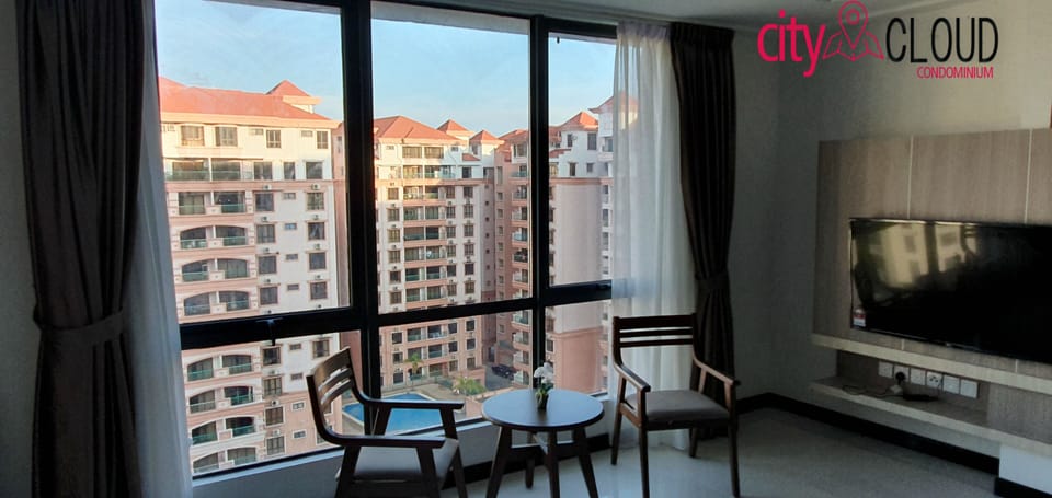 View from living area