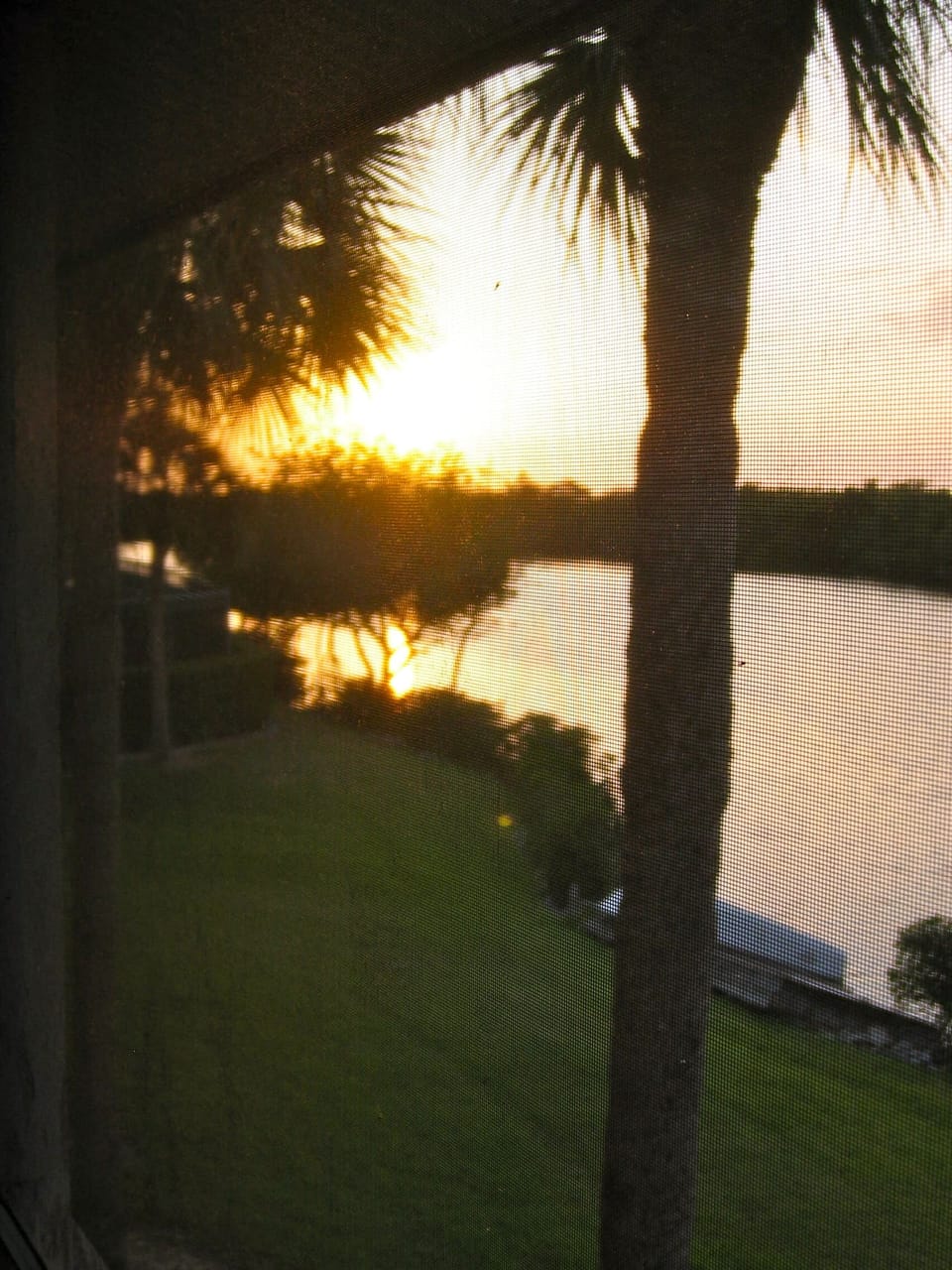 Sunset from the lanai