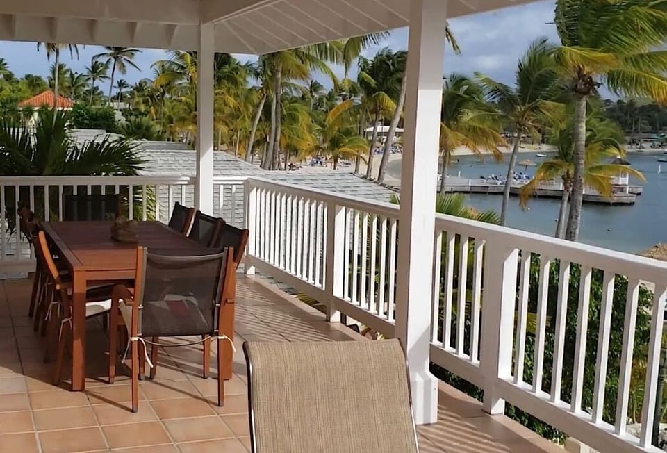 Upstairs patio 