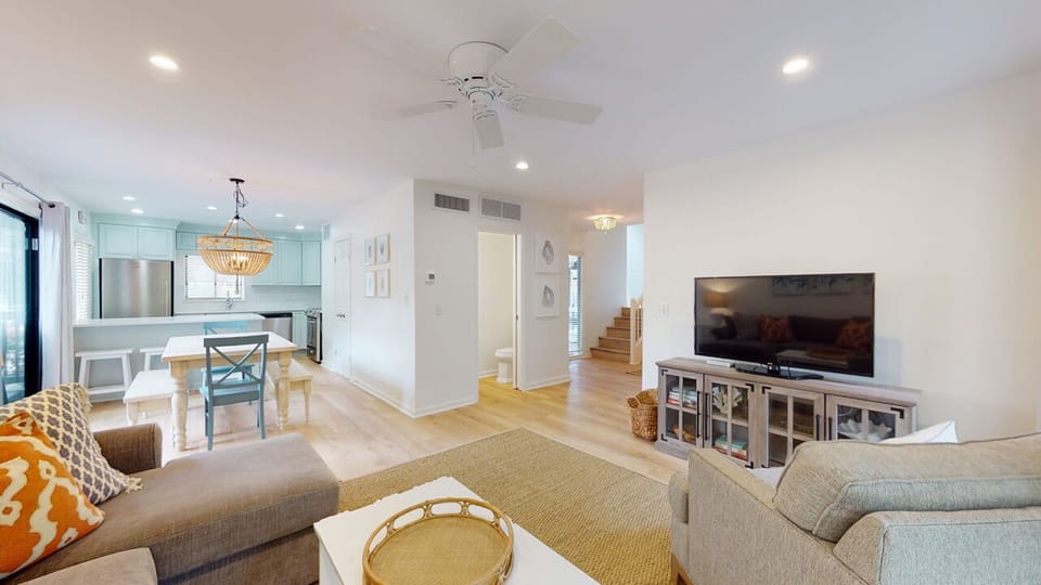 Living Room with HDTV