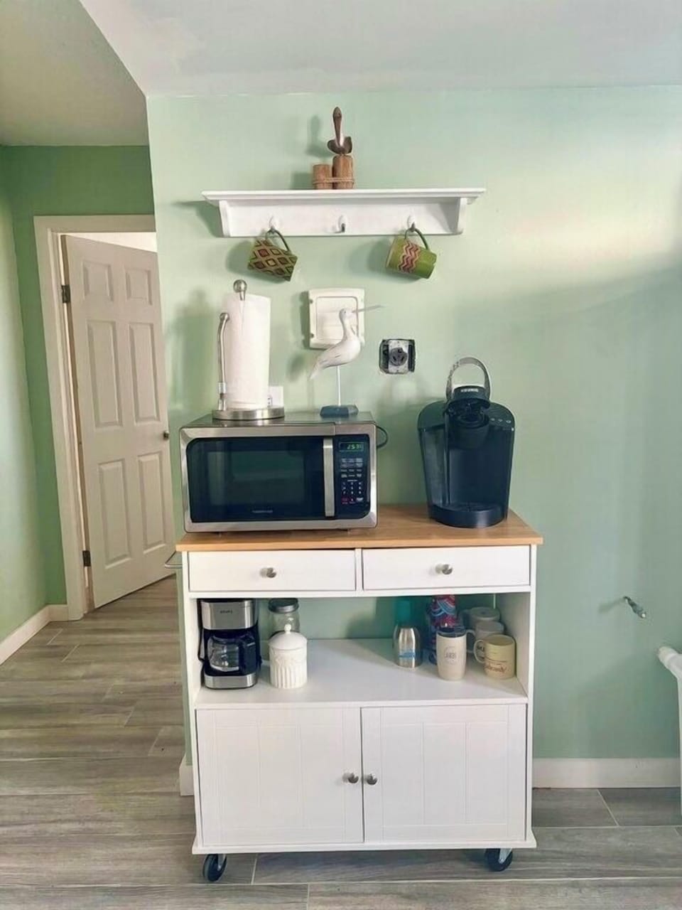 Downstairs kitchenette