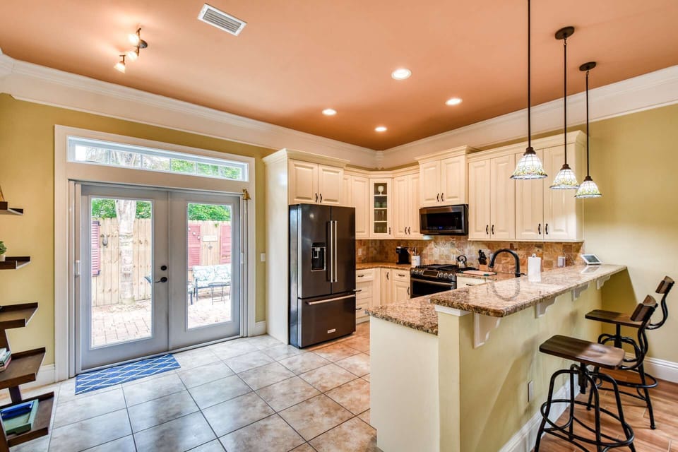 This updated kitchen is full stocked with all the necessities and much more!