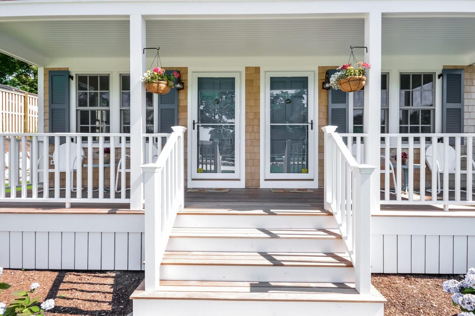 Door on the right is your front door