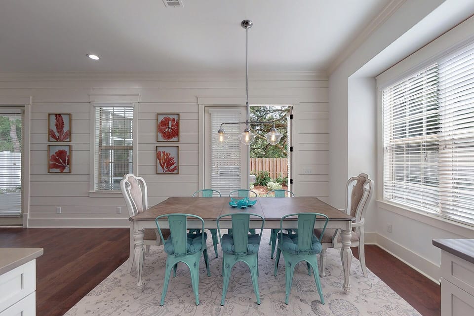 Dining Room off of Living Room and Kitchen