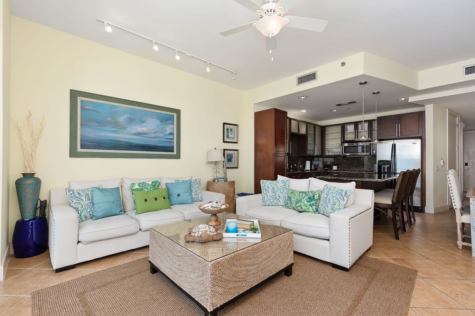 Open floor plan.