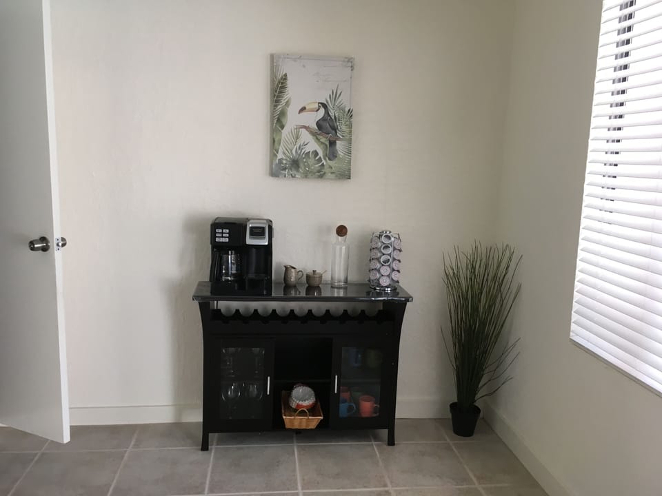 Coffee and wine bar.
