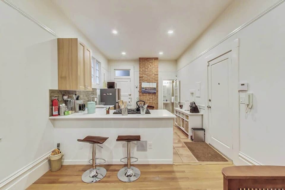 Kitchen with dining area