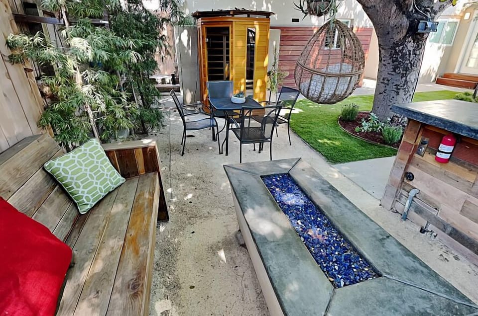 Backyard Seating Area