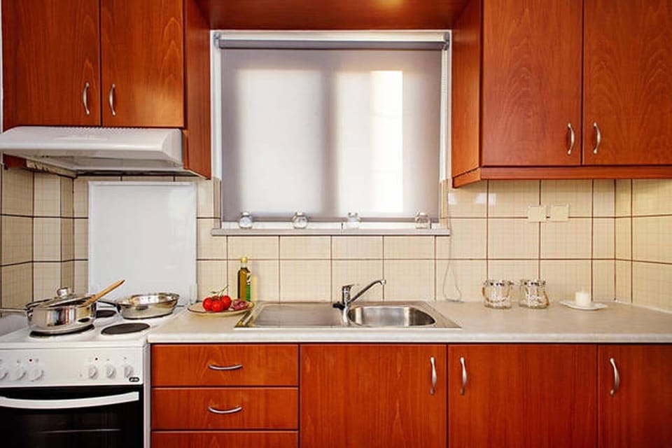 Window above the sink