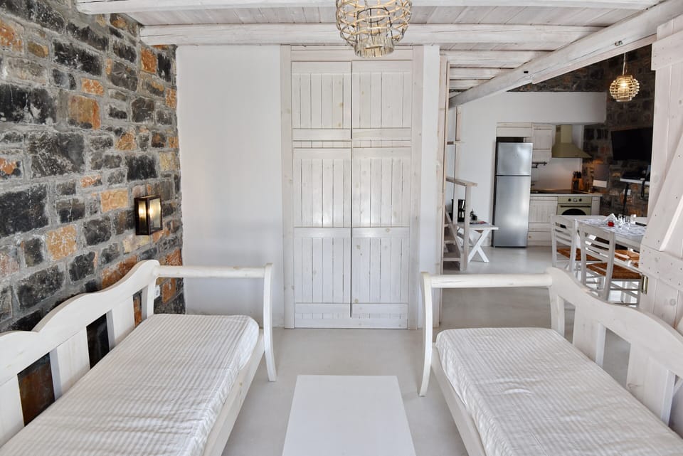 Sofa beds on ground floor-open sliding door(type 1)