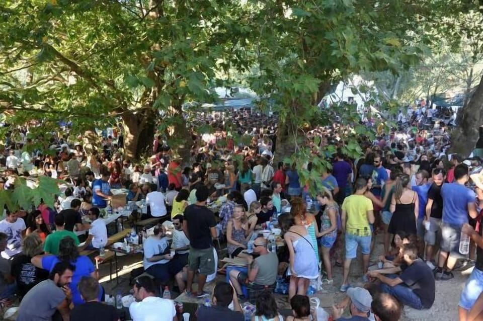 fiesta in akamatra from 15 of august