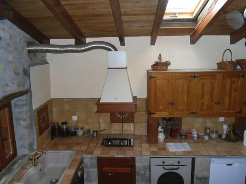 kitchen and dining room
