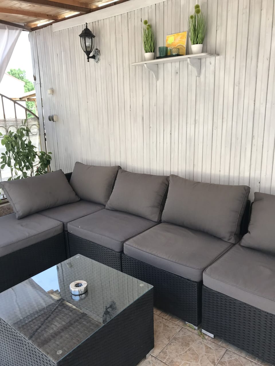 Studio terrace.