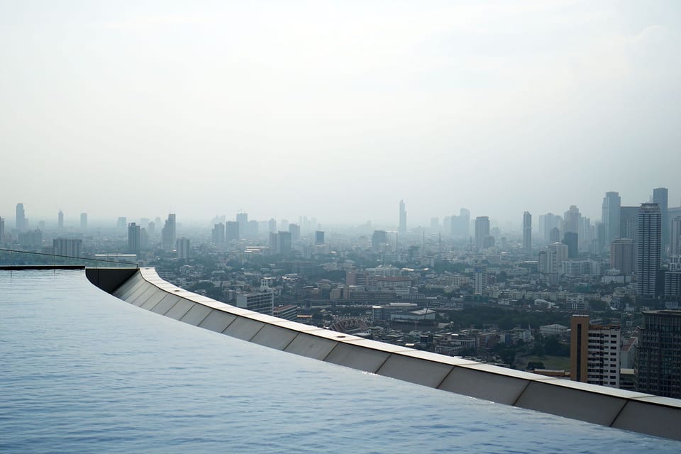 Sky Panoramic Infinity Edge Pool on 41th floor