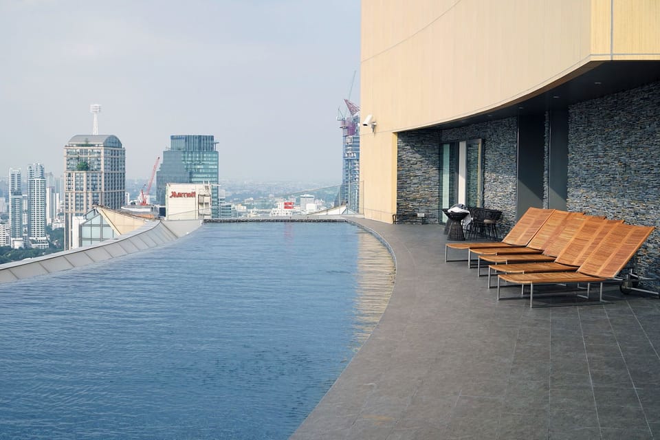 Sky Panoramic Infinity Edge Pool on 41th floor