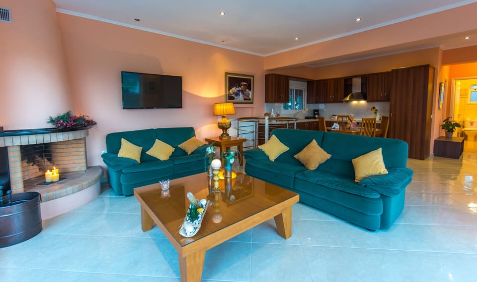 The living room on the first floor!
