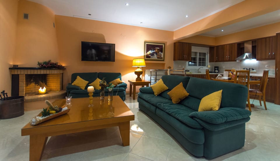 The living room on the first floor!