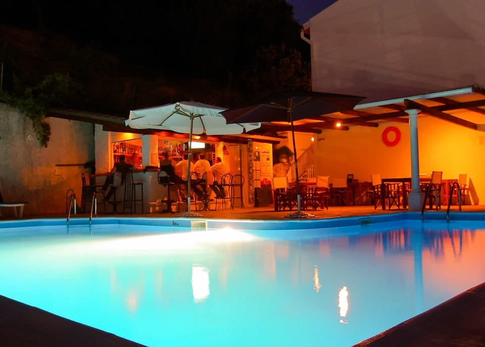 Pool by night