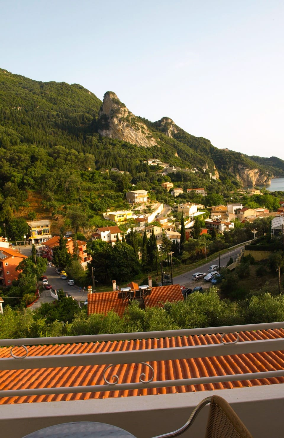 View from the balcony