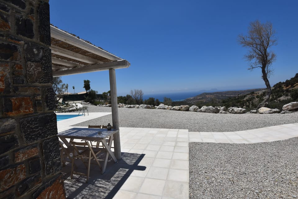 External area with view