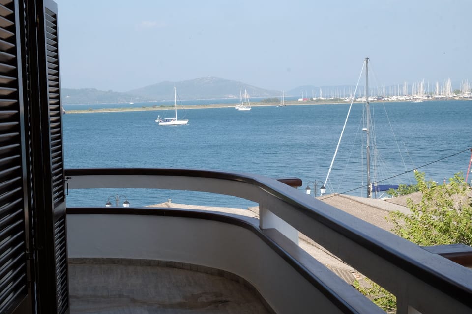View from the smaller balcony