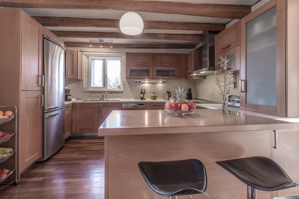 Spacious and fully equipped kitchen makes you to want to cook