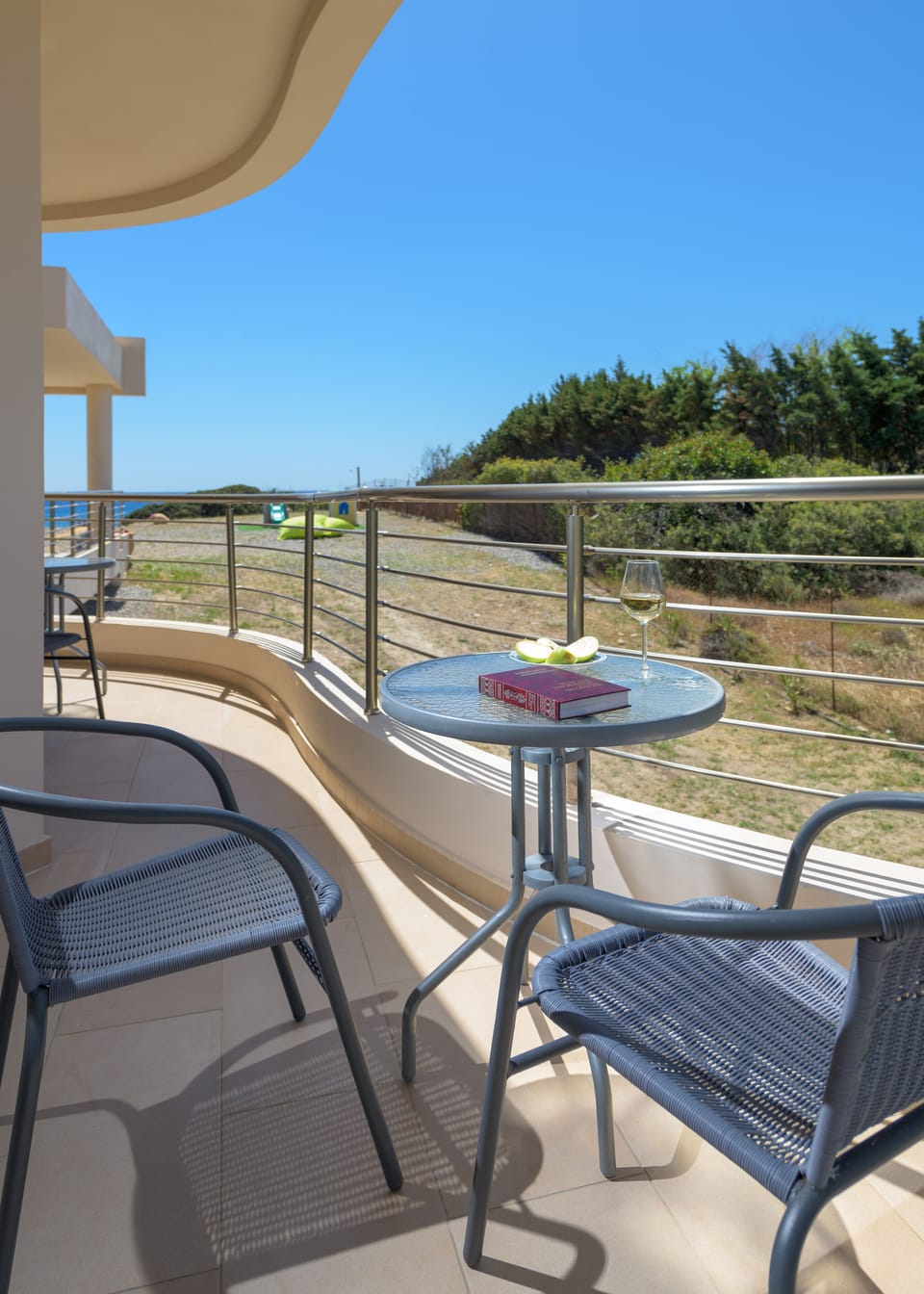 Bedroom's balcony.