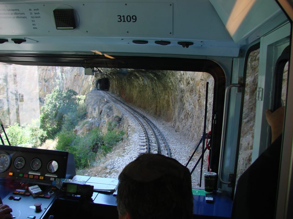 Day trip 70 km to cog railway,Diakopto Kalavrita.