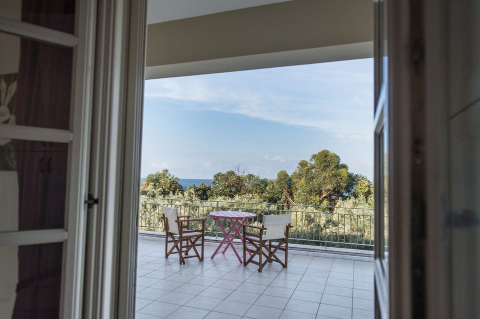 upper terrace with amazing view