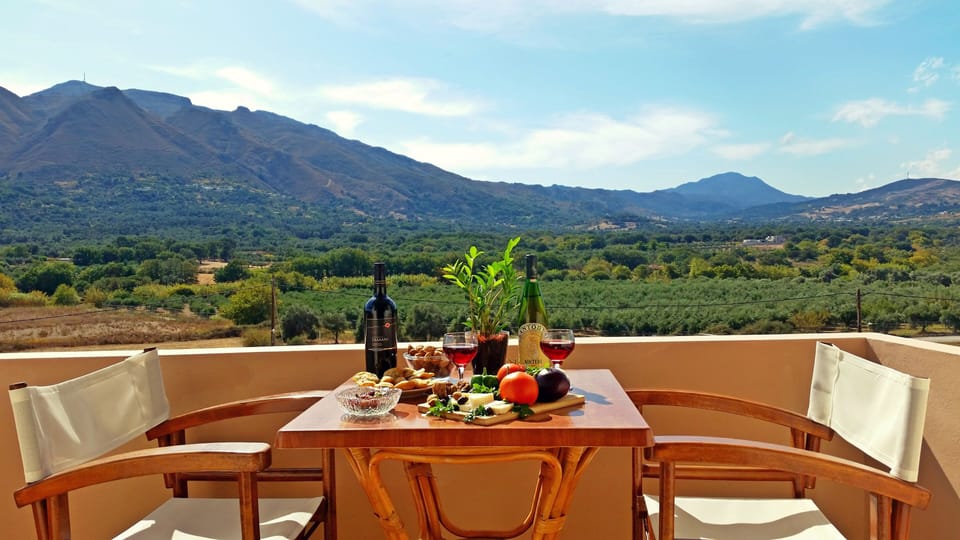 Breathtaking  mountain view exactly from the bedroom's balcony.